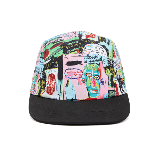 Basquiat "In Italian" All-Over Print 5-Panel Cap