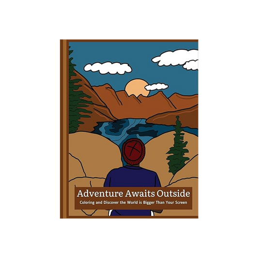 Adventures Awaits Outside Coloring Book