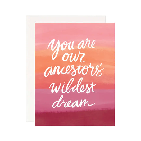 Ancestors' Dream Greeting Card