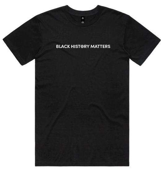Black History Matters Shirt (Black) *