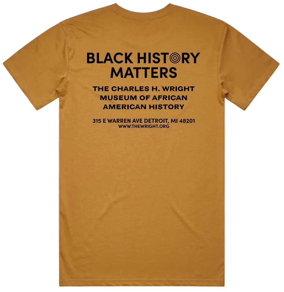 Black History Matters Shirt (Camel Brown) *