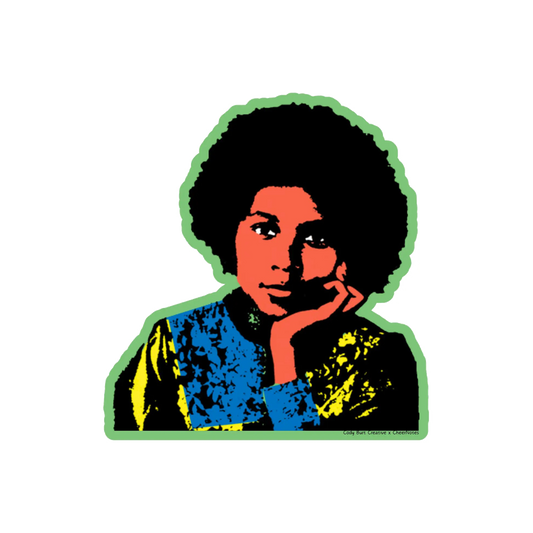 Bell Hooks Iconic Author Sticker