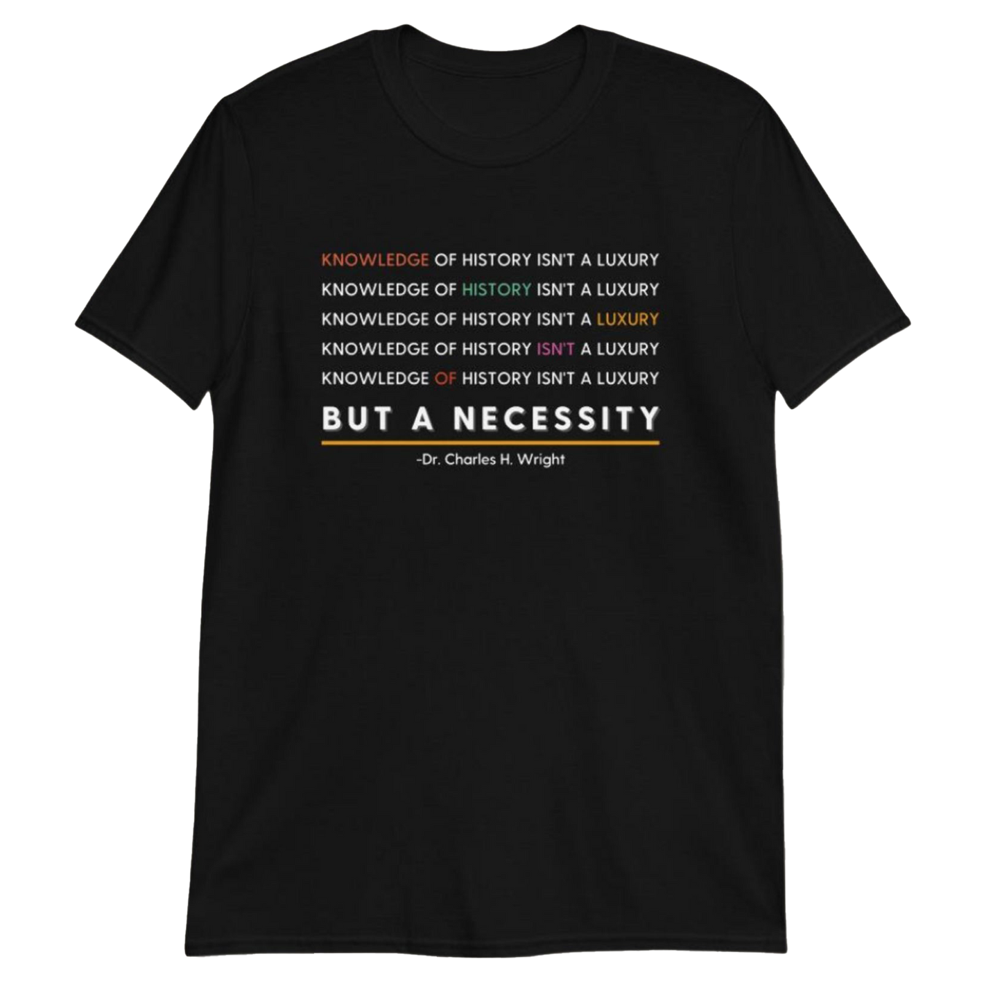 CHW Museum Quote Shirt (Black)