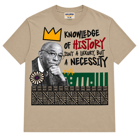 Dr. Wright Crown & Legacy T-Shirt (Tan)