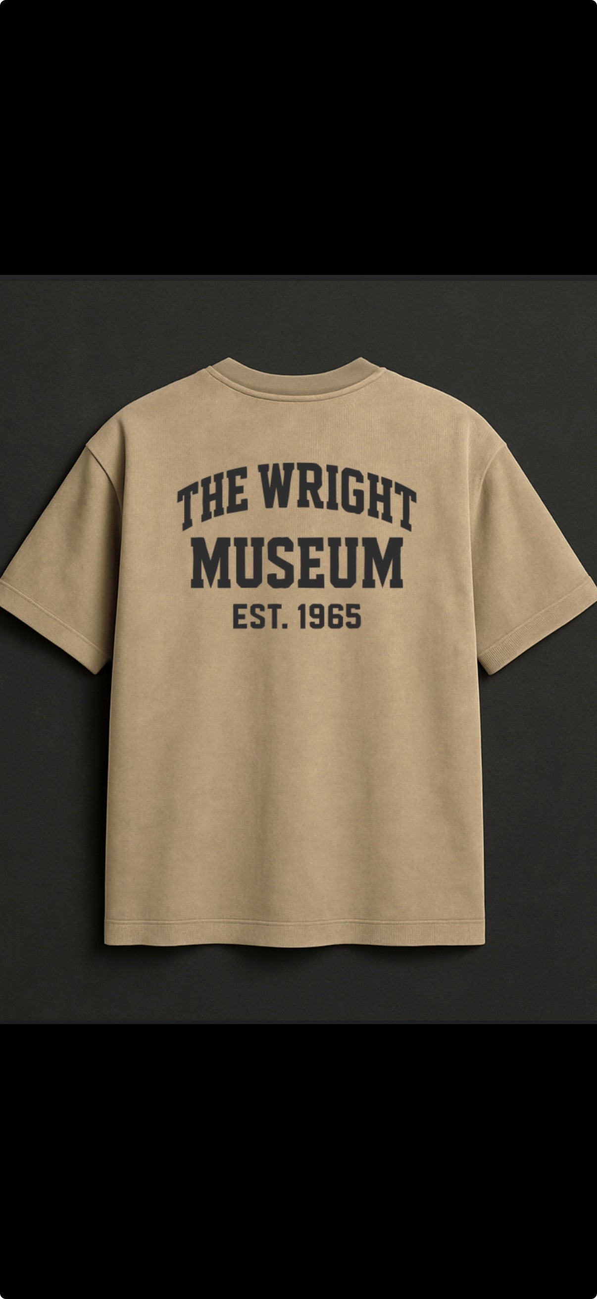 Dr. Wright Crown & Legacy T-Shirt (cream)