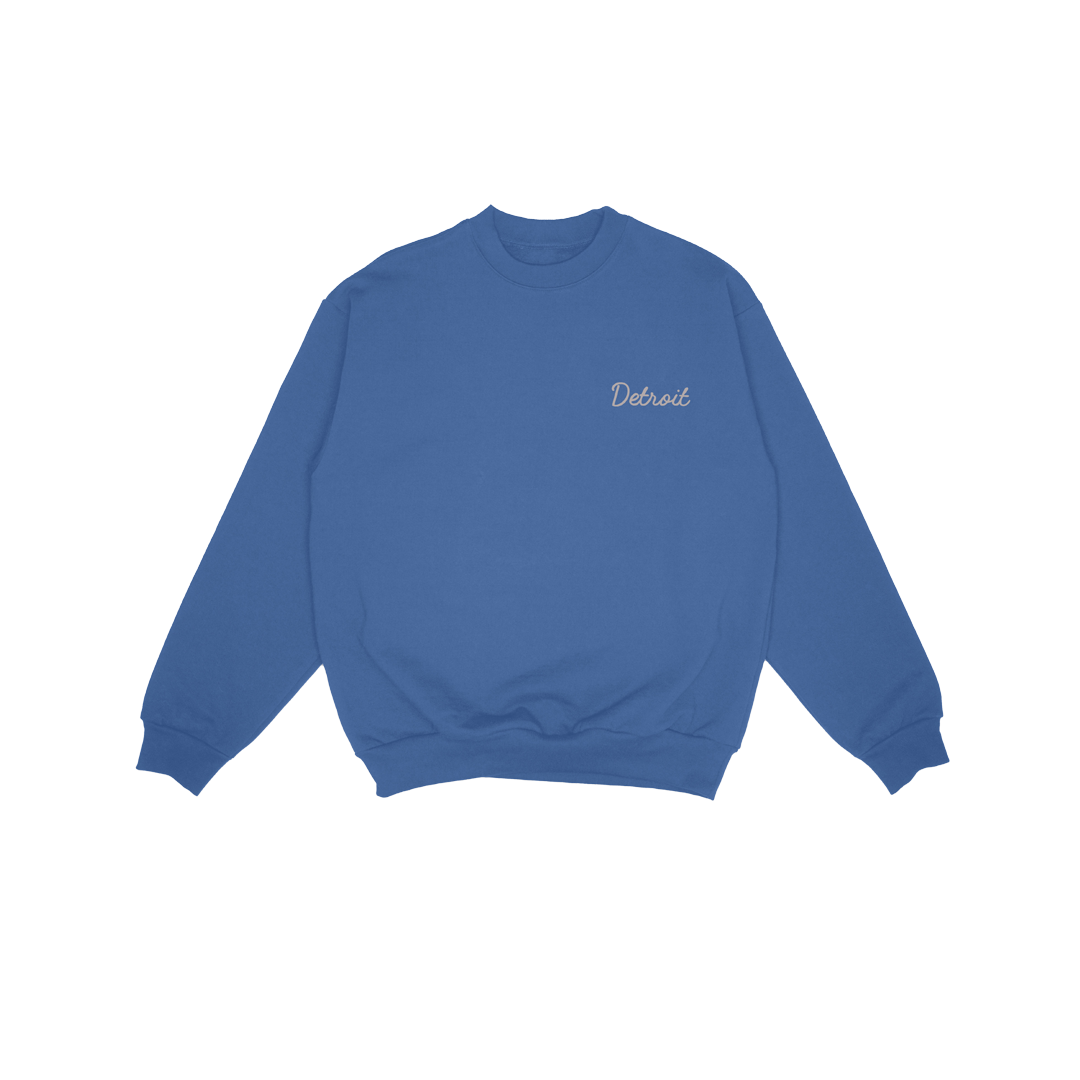 Detroit Cursive Sweatshirt