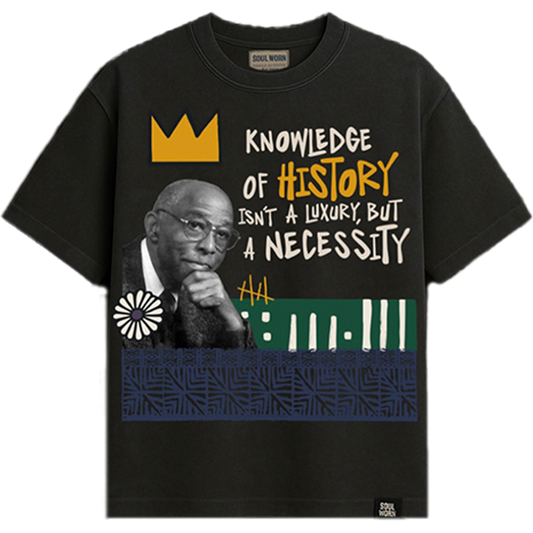 Dr. Wright Crown & Legacy T-Shirt (Black)