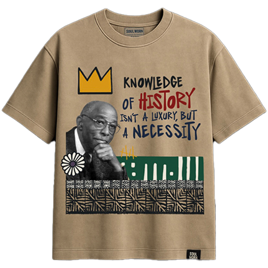Dr. Wright Crown & Legacy T-Shirt (Tan)