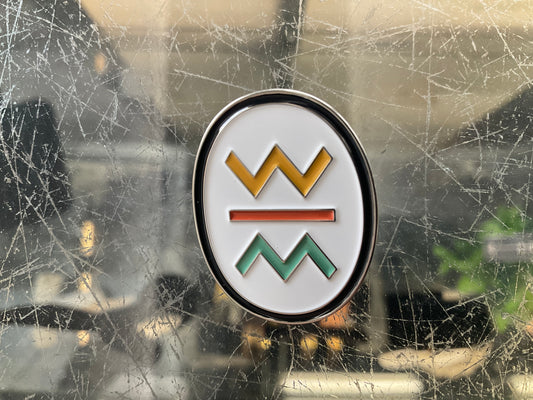 The Wright Logo Oval Pin*