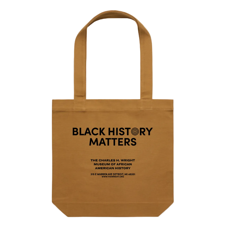 Black History Matters Tote (Brown) *