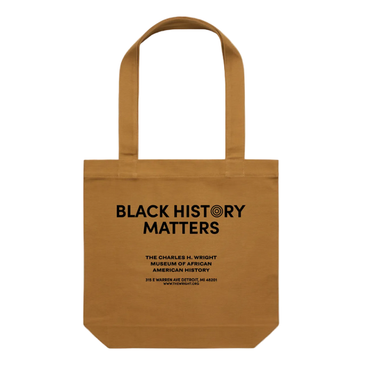 Black History Matters Tote (Brown) *
