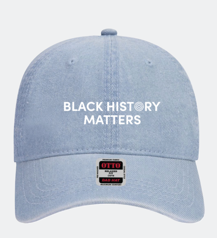 Black History Matters Hat (Denim)*