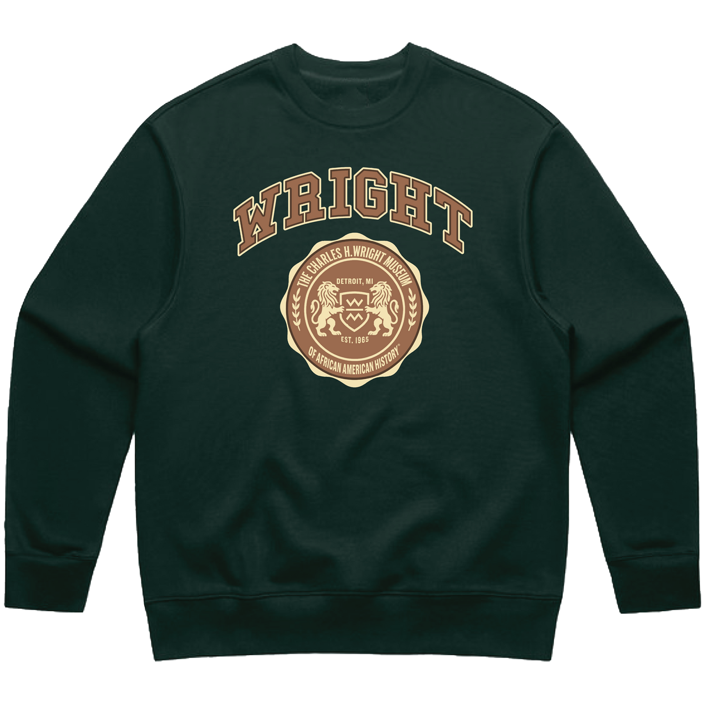 Wright Collegiate Crewneck (Green)