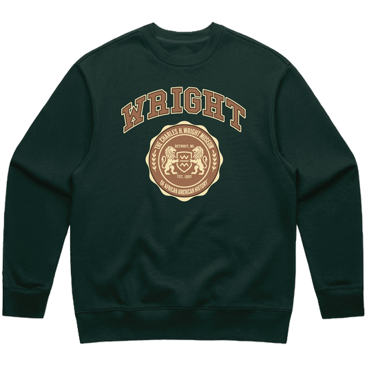 Wright Collegiate Crewneck (Green)