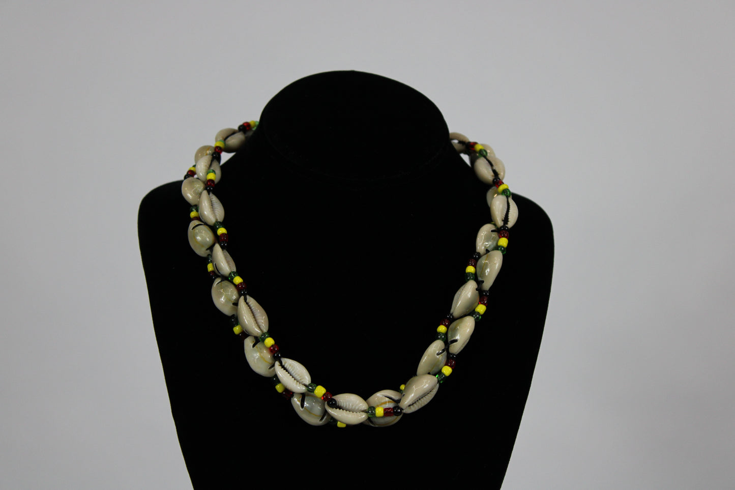 Cowrie Shell Double Sided Necklace