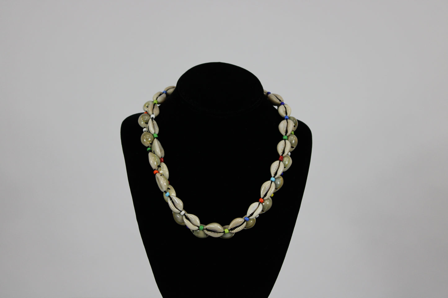 Cowrie Shell Double Sided Necklace