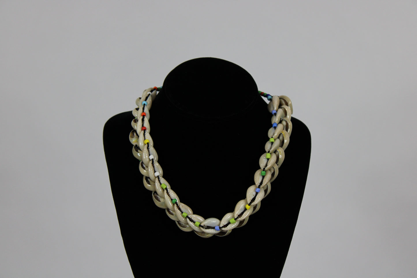 Cowrie Shell Dovetail Necklace