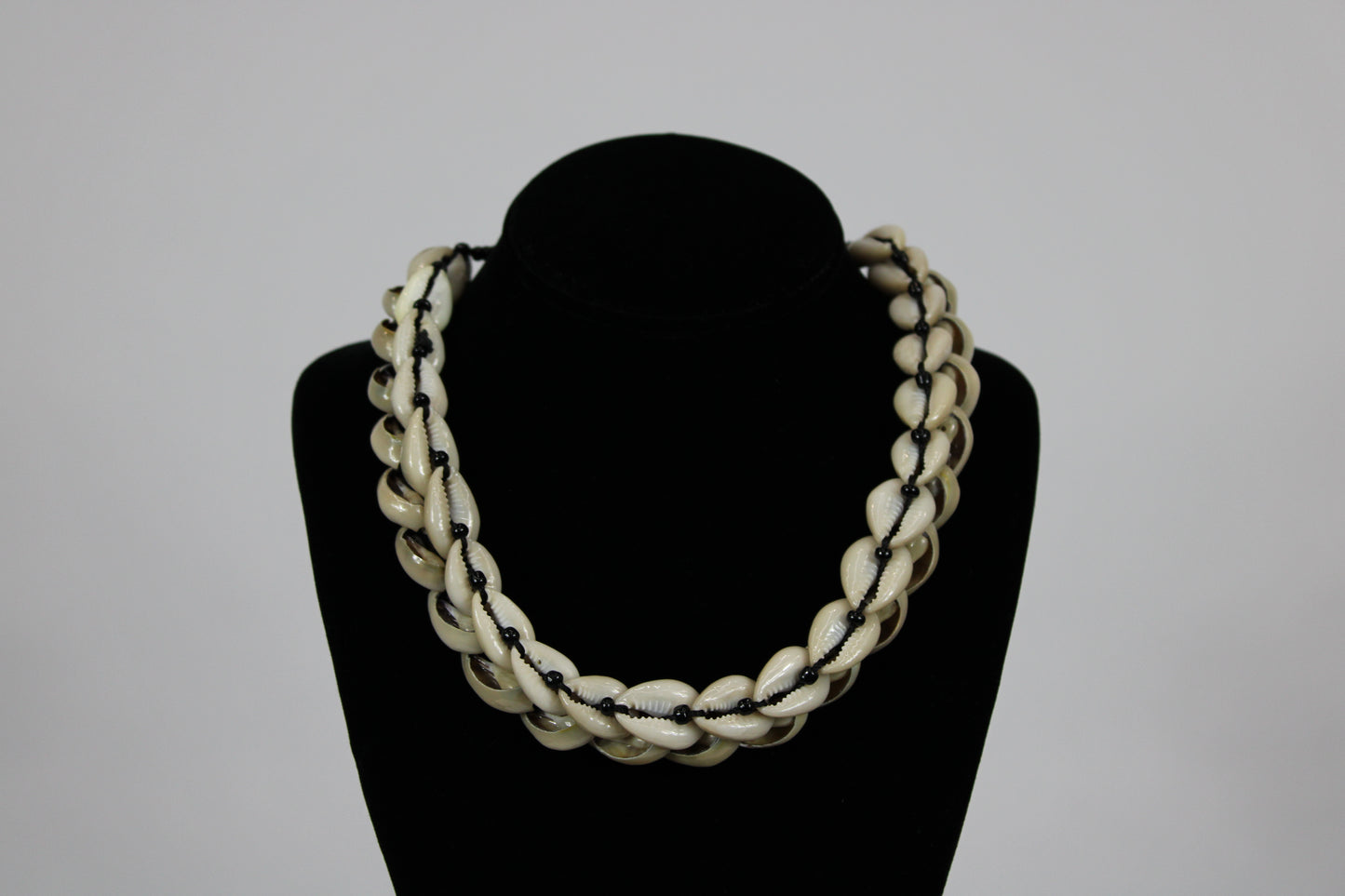 Cowrie Shell Dovetail Necklace