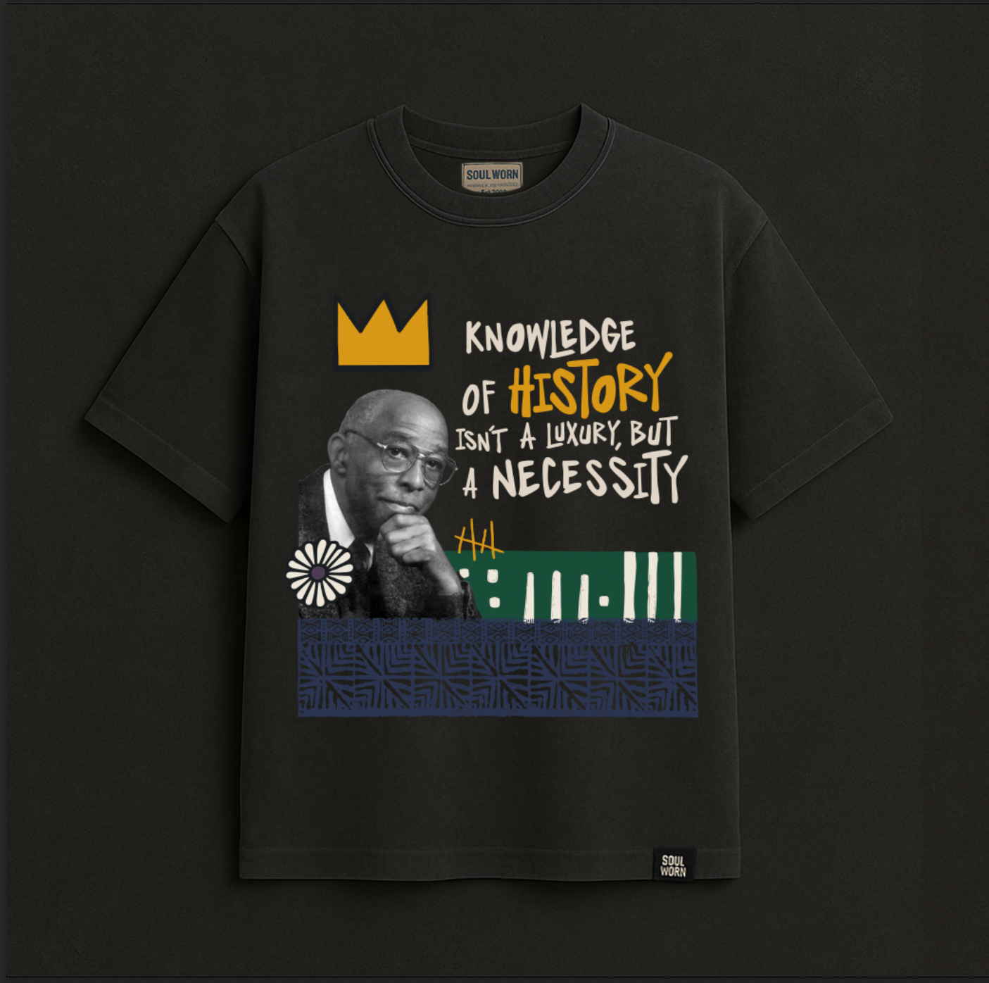 Dr. Wright Crown & Legacy T-Shirt (black)