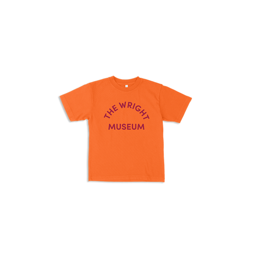Youth Dr. Wright Quote Tee - Orange