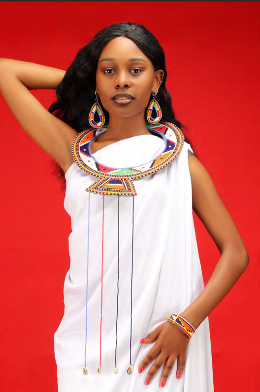 Bonto Arts Maasai Palette Necklace Earrings Set