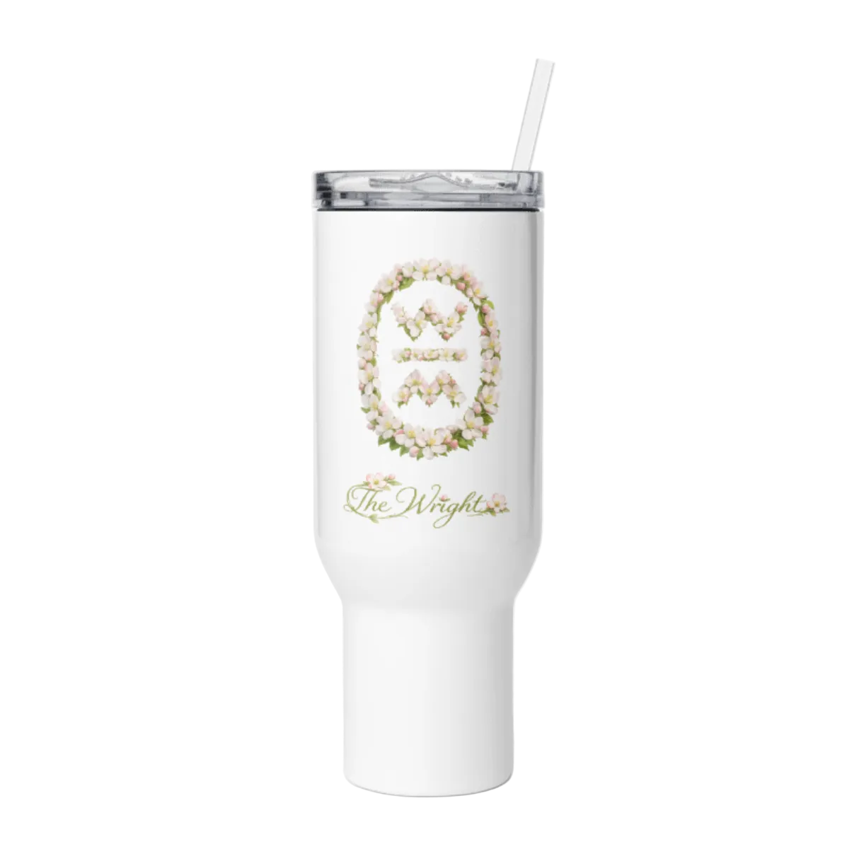 Bloom Travel Mug with a Handle