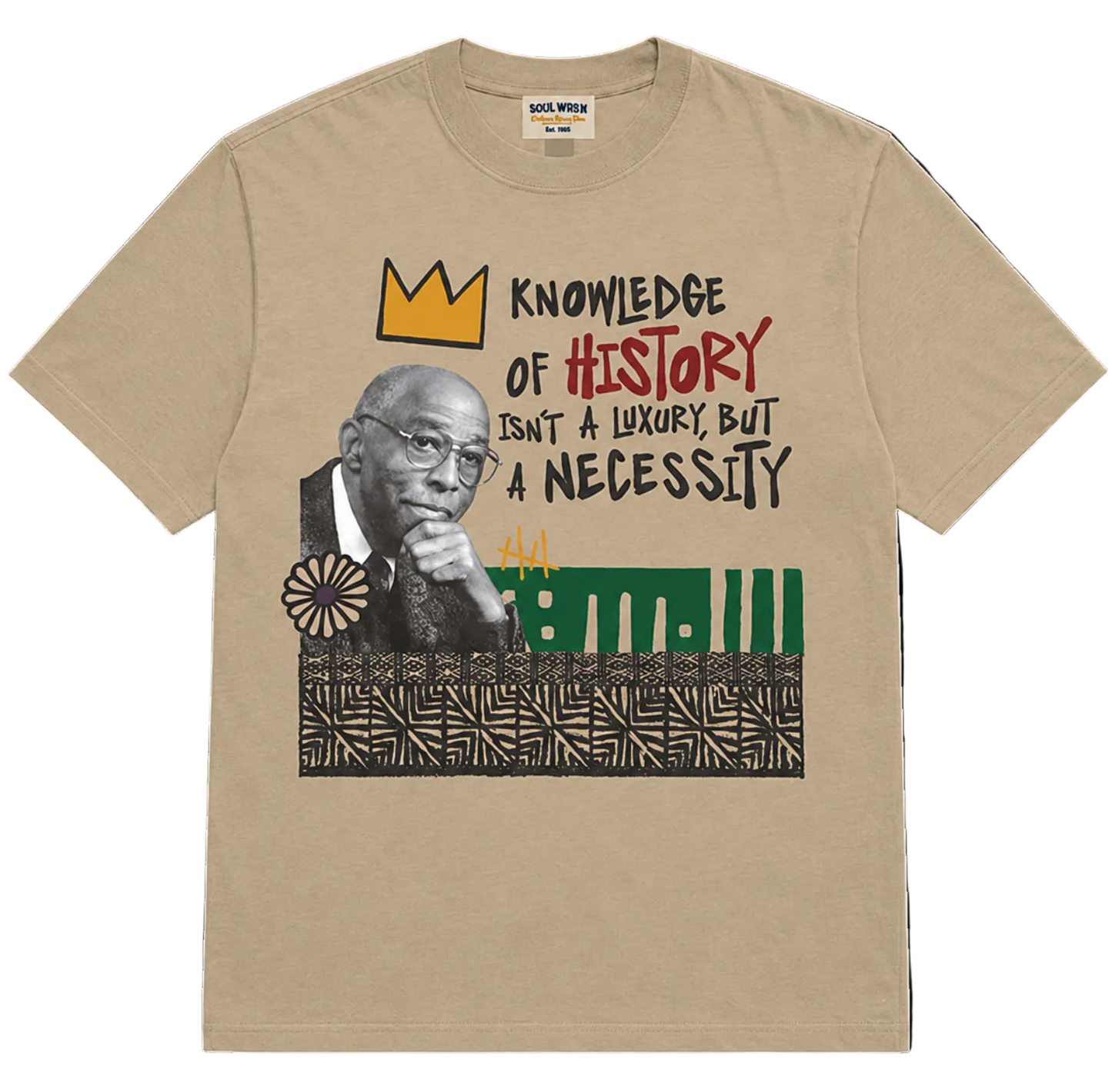 Dr. Wright Crown & Legacy T-Shirt (Tan)*