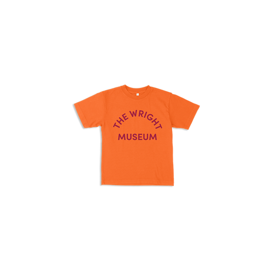 Toddler Dr. Wright Quote Tee - Orange