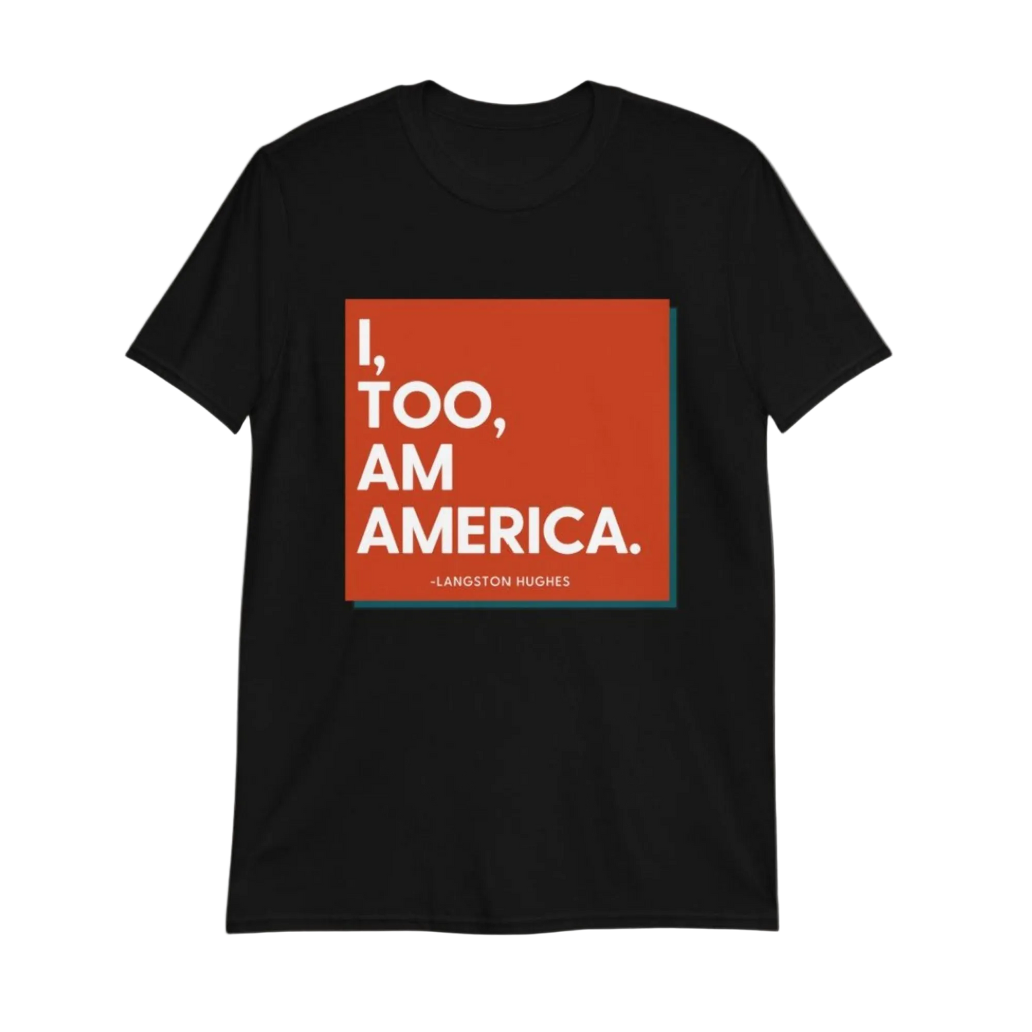 Quarterly Subscription | Message T-Shirt - Langston Hughes
