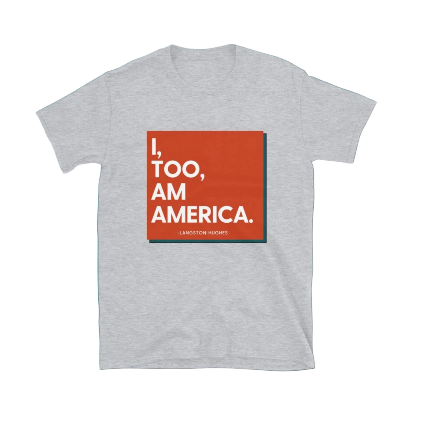 Quarterly Subscription | Message T-Shirt - Langston Hughes