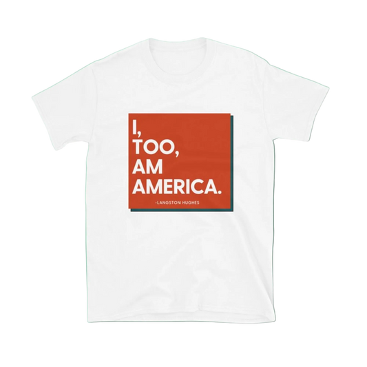 Quarterly Subscription | Message T-Shirt - Langston Hughes