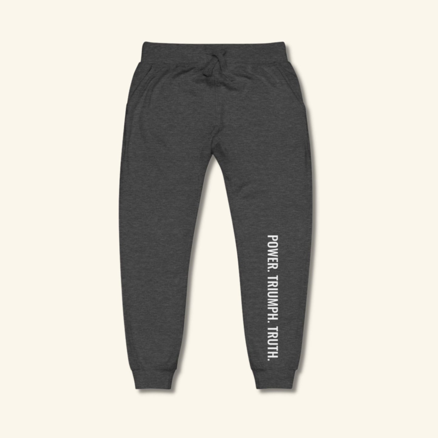 Power. Triumph. Truth. Unisex Fleece Sweatpants