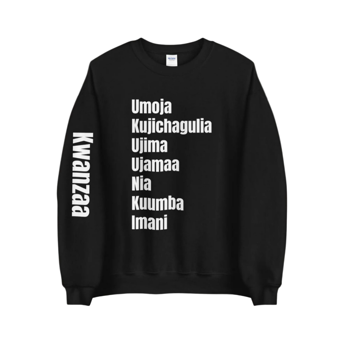 7 Principles Unisex Sweatshirt - Kwanzaa Sleeve