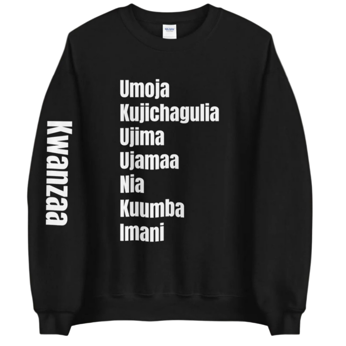 7 Principles Unisex Sweatshirt - Kwanzaa Sleeve