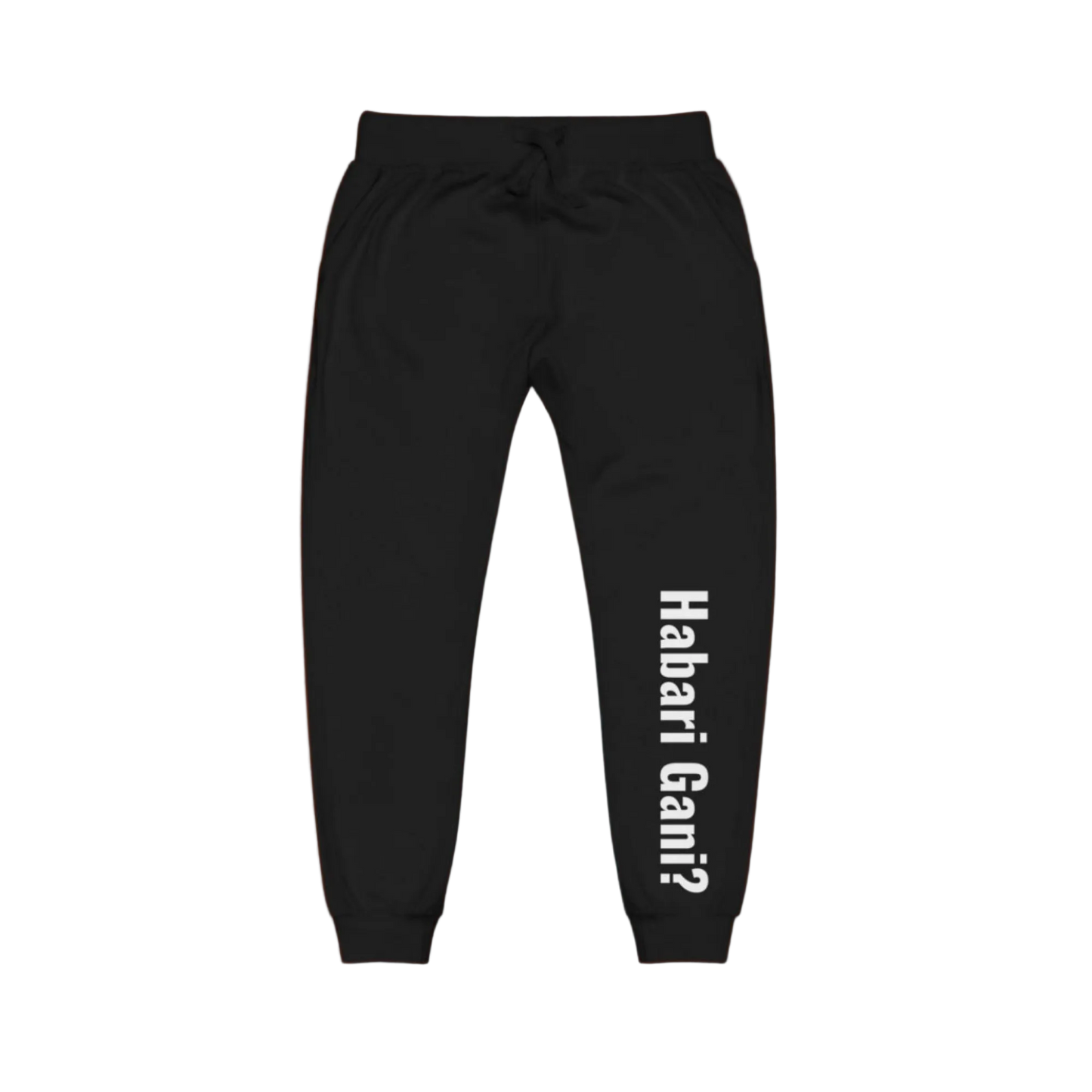 Habari Gani? Unisex fleece sweatpants