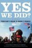 Yes We Did? By Cynthia Griggs Fleming