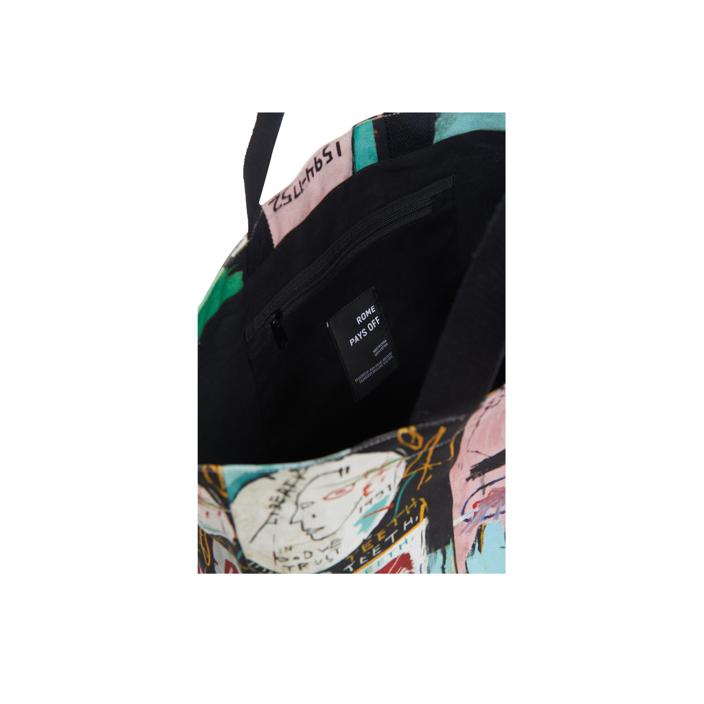 Jean-Michel Basquiat “In Italian” Crossbody Bag