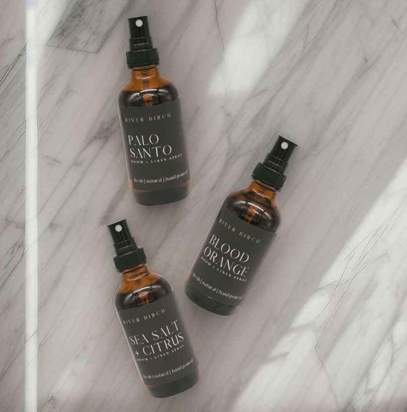 Nag Champa - 4 oz Amber Glass Room + Linen Spray