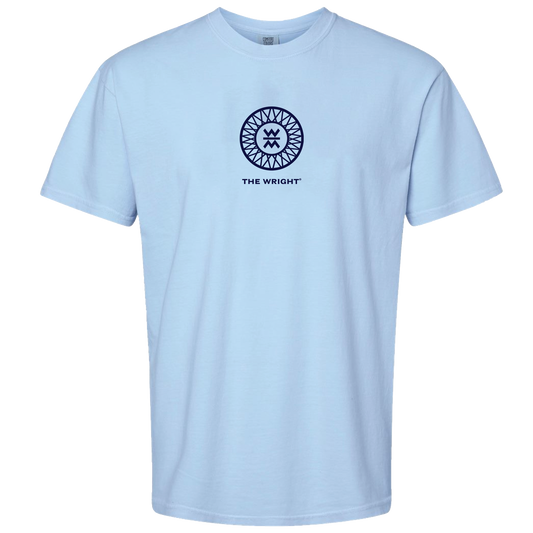 2026 Signature Logo T-Shirt (Light Blue)