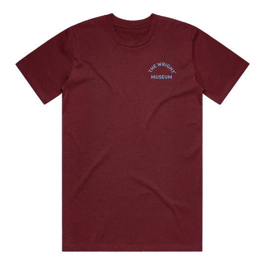Dr. Wright Quote Shirt (Burgundy)