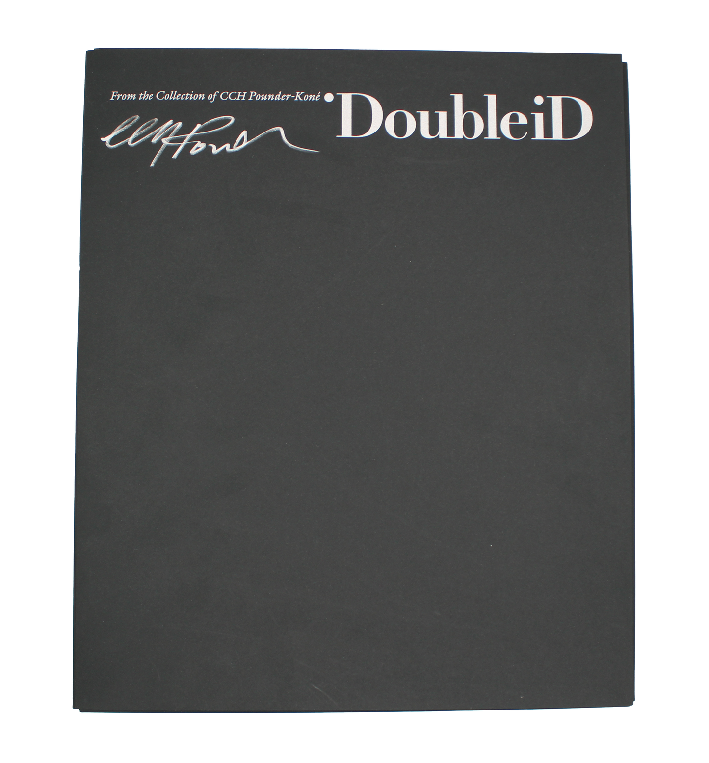 CCH Pounder Double ID Catalog Signed