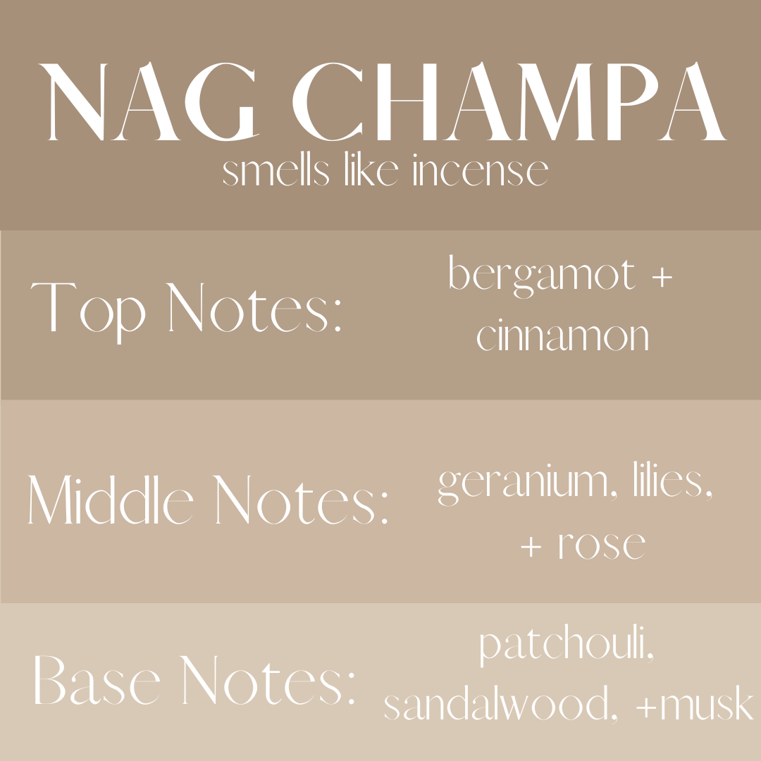 Nag Champa - 4 oz Amber Glass Room + Linen Spray