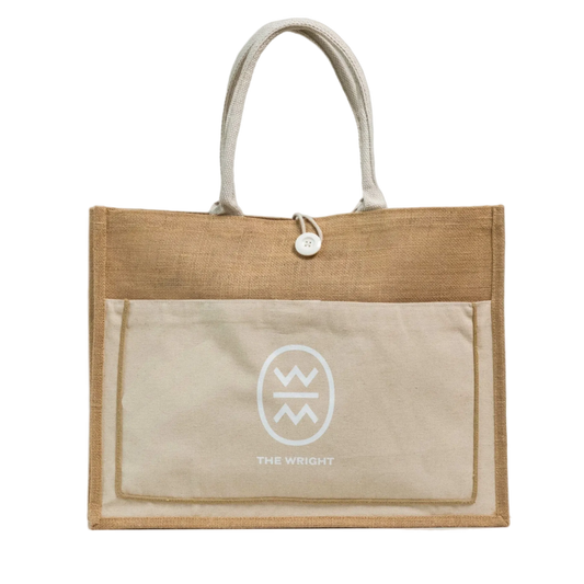 The Wright Jute Tote