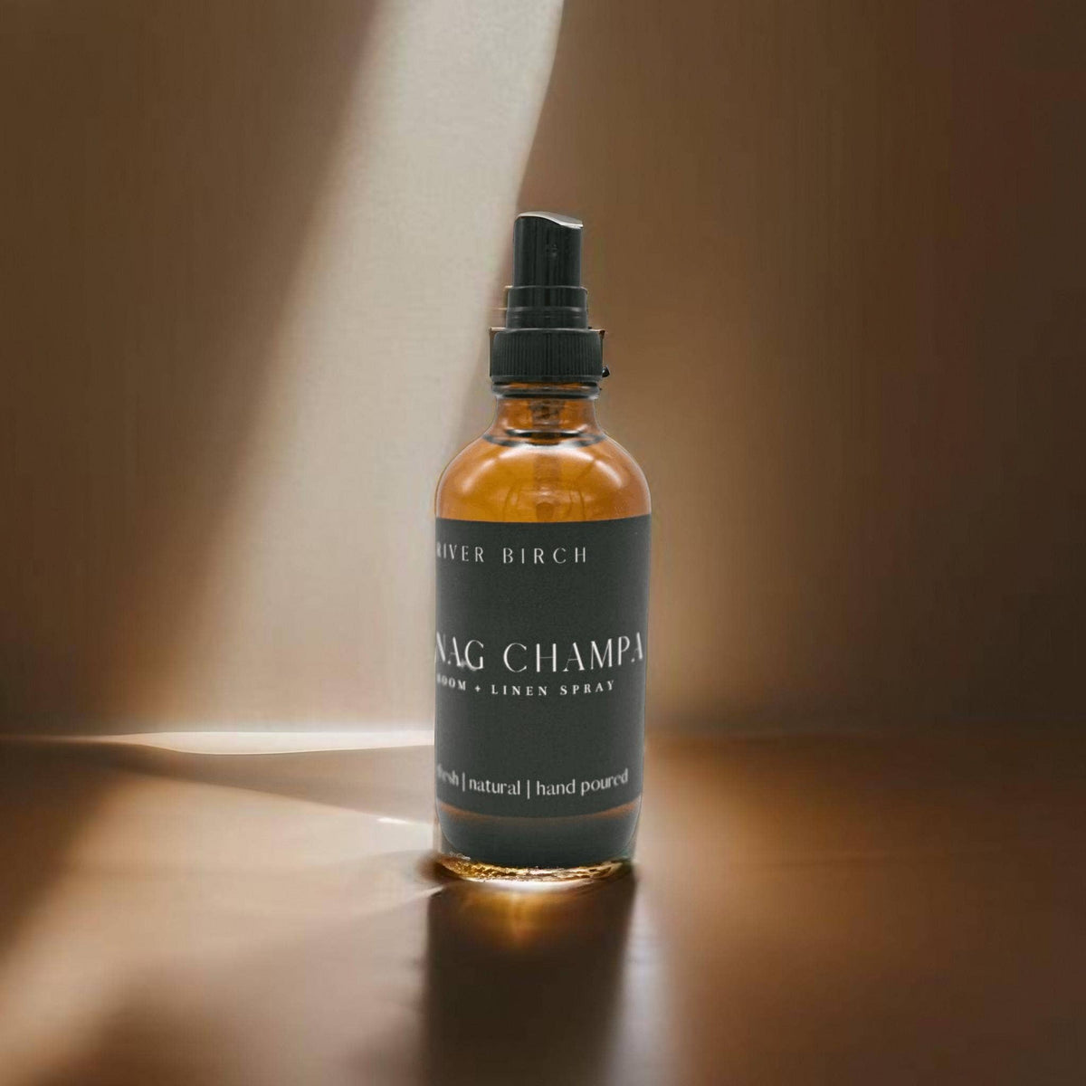 Nag Champa - 4 oz Amber Glass Room + Linen Spray