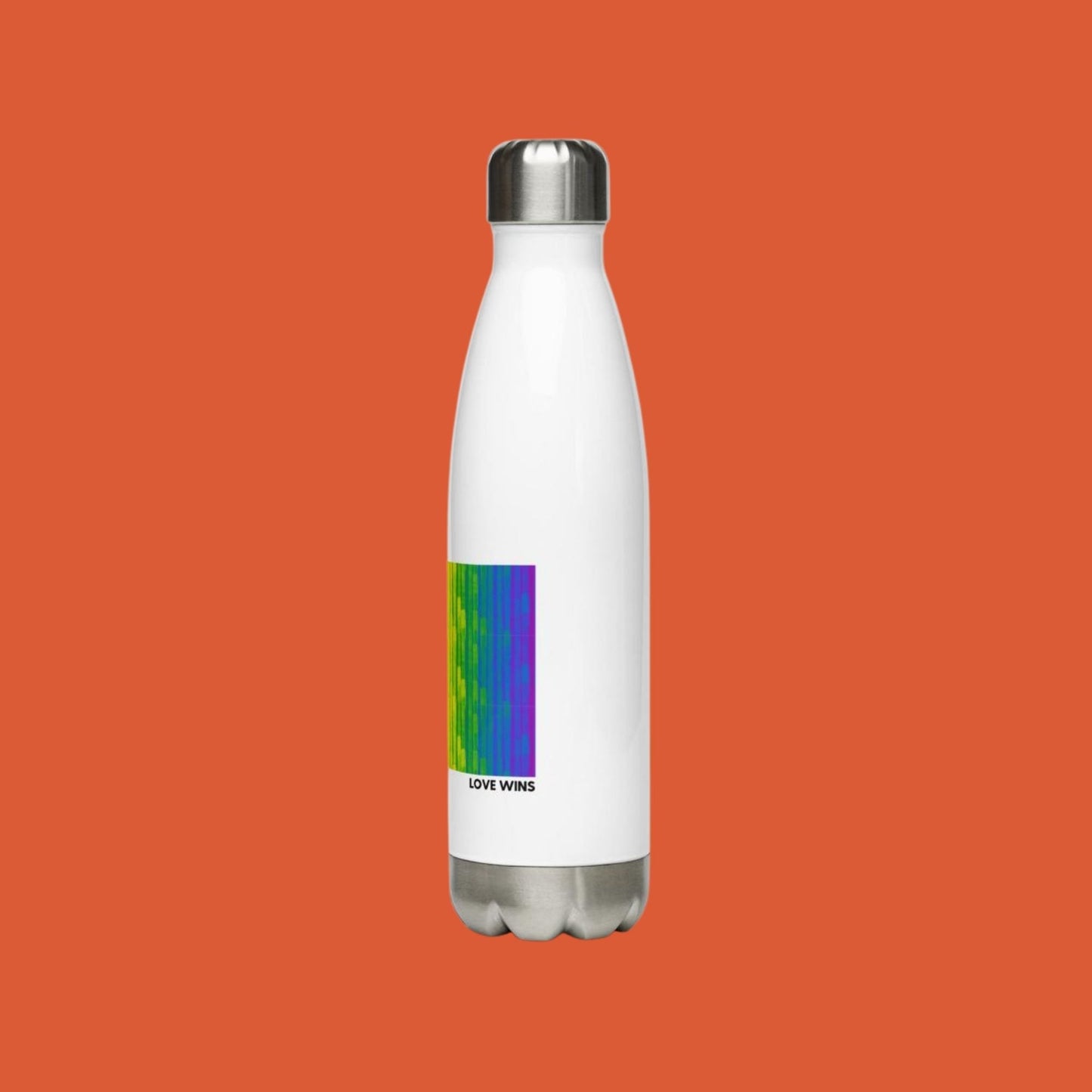Love Wins Stainless Steel Water Bottle