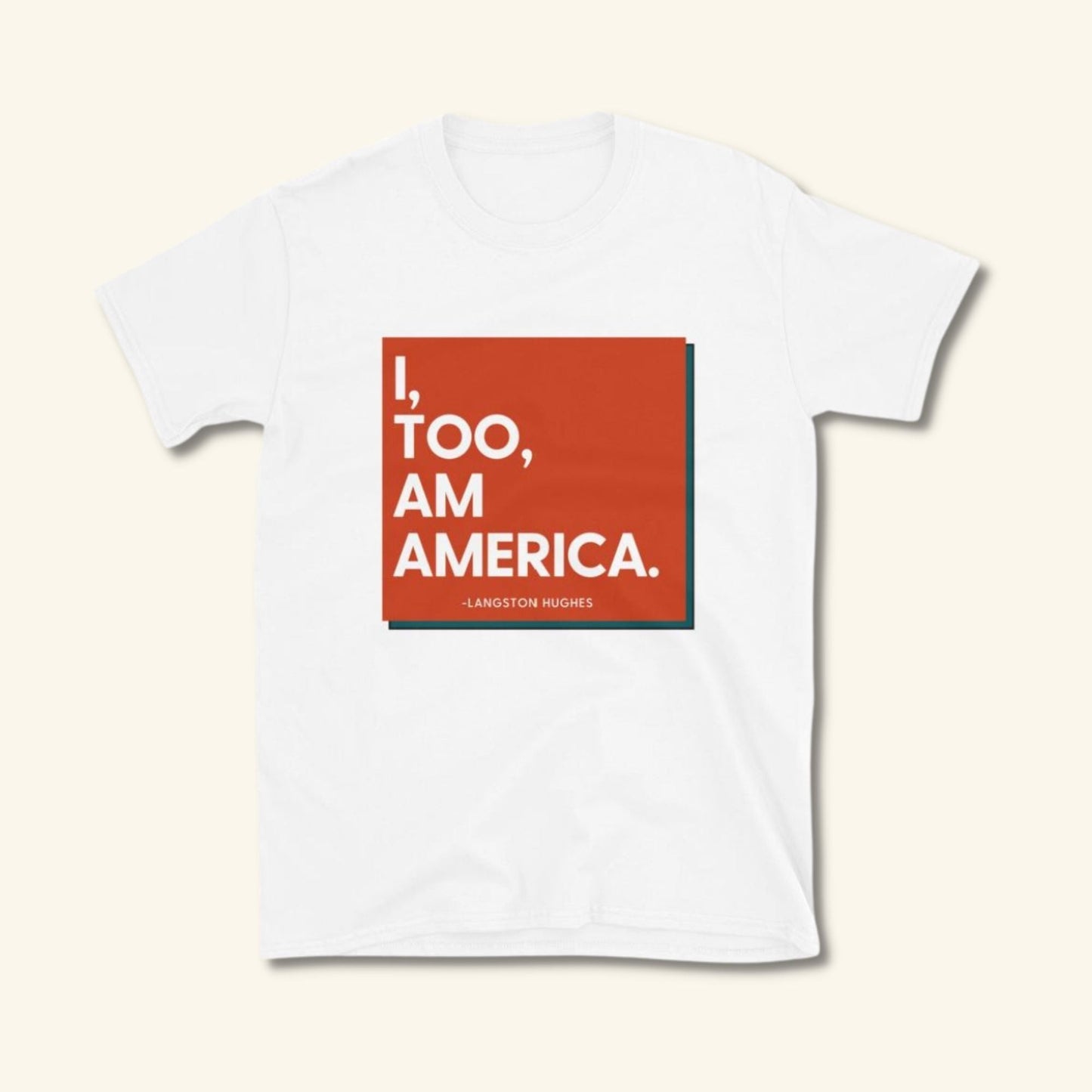 Monthly Subscription | Message T-Shirt - Langston Hughes
