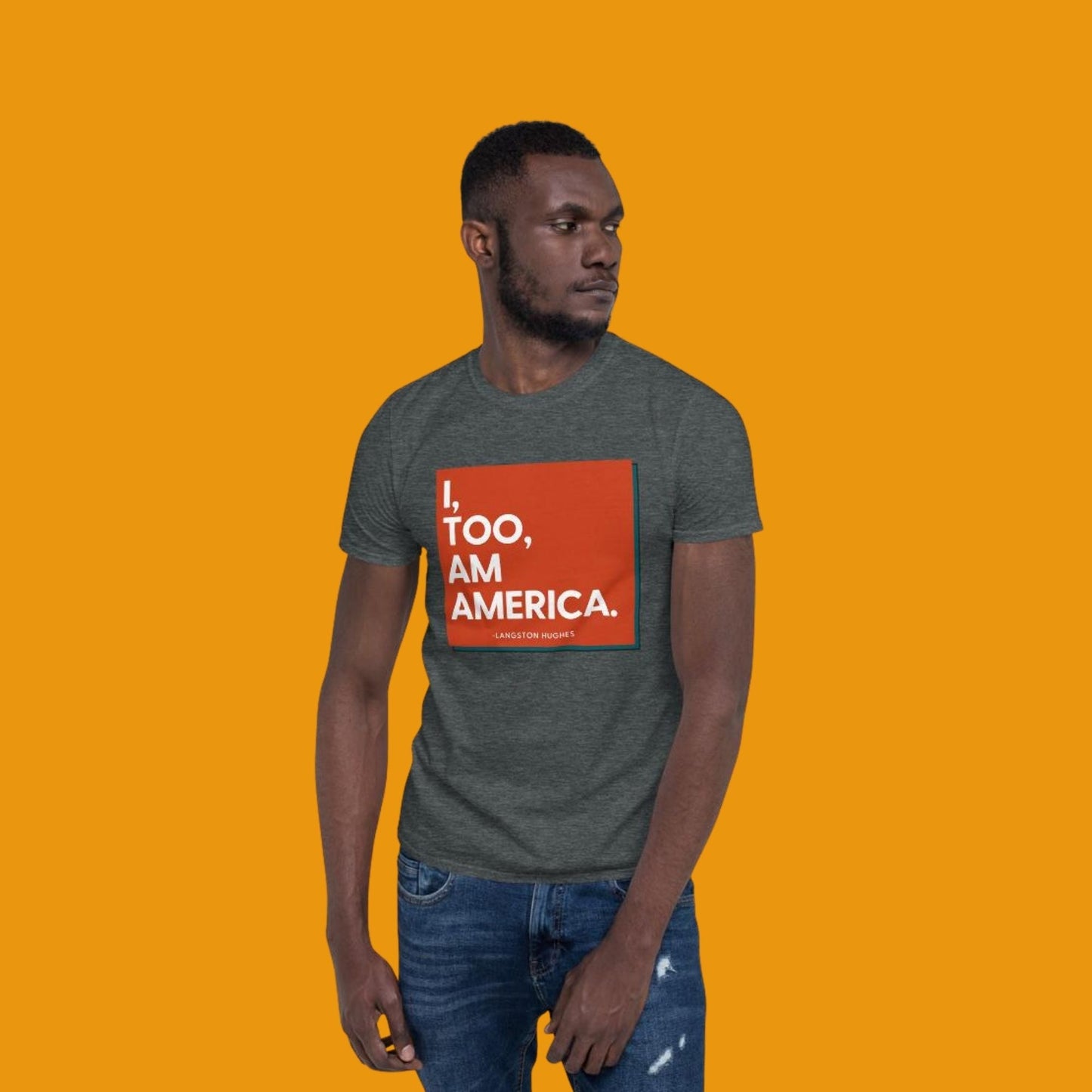 Monthly Subscription | Message T-Shirt - Langston Hughes
