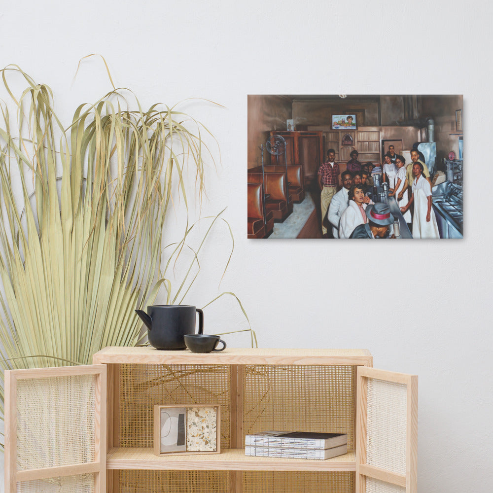 "I Continue to Dream" Canvas Print