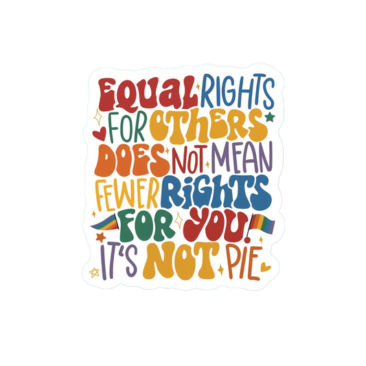 Equal Rights Sticker