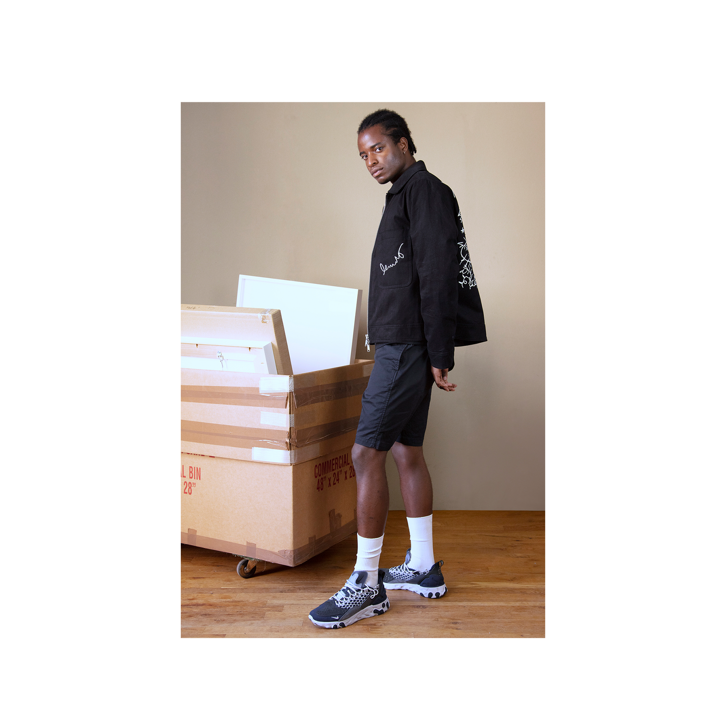 Basquiat "Beat Bop" Mechanic's Jacket: L